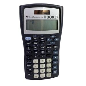 Texas Instruments TI 30X IIS Scientific Calculator Tested WORKS - BJ